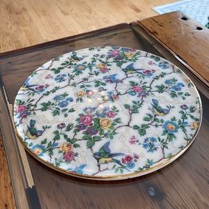 Cake plate English Chintz